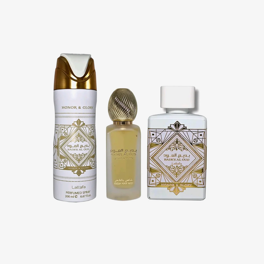 LATTAFA HONOR AND GLORY SET 3 PCS