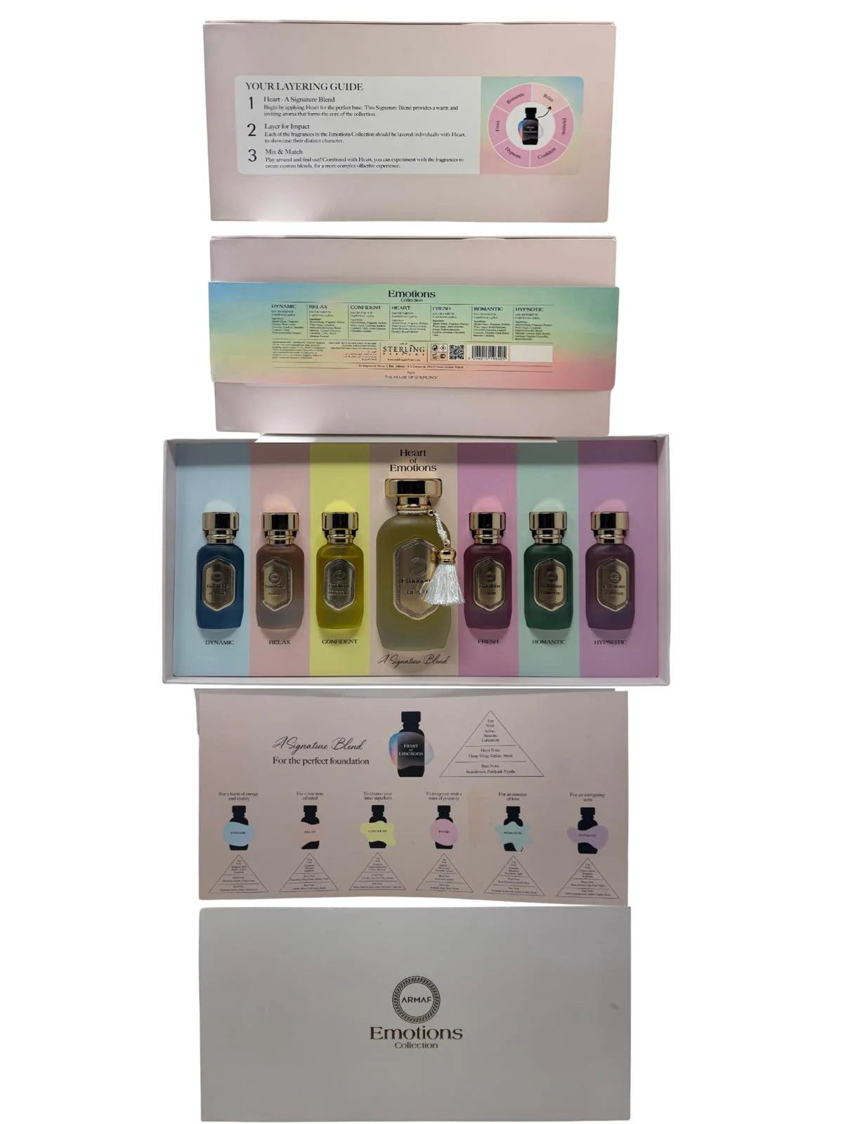 EMOTIONS COLLECTION SET 7 PCS 1X100ML 6X15ML