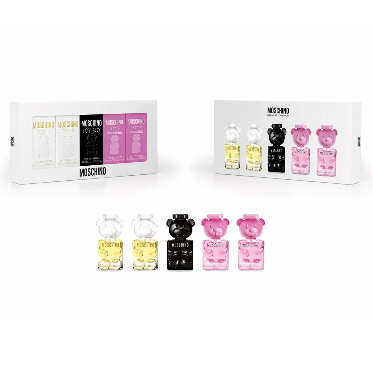 EST MINIATURAS MIXTA MOSCHINO  X5