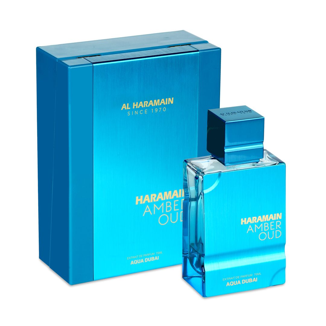 Haramain Amber Oud Aqua Dubai Extrait De Parfum 75ml